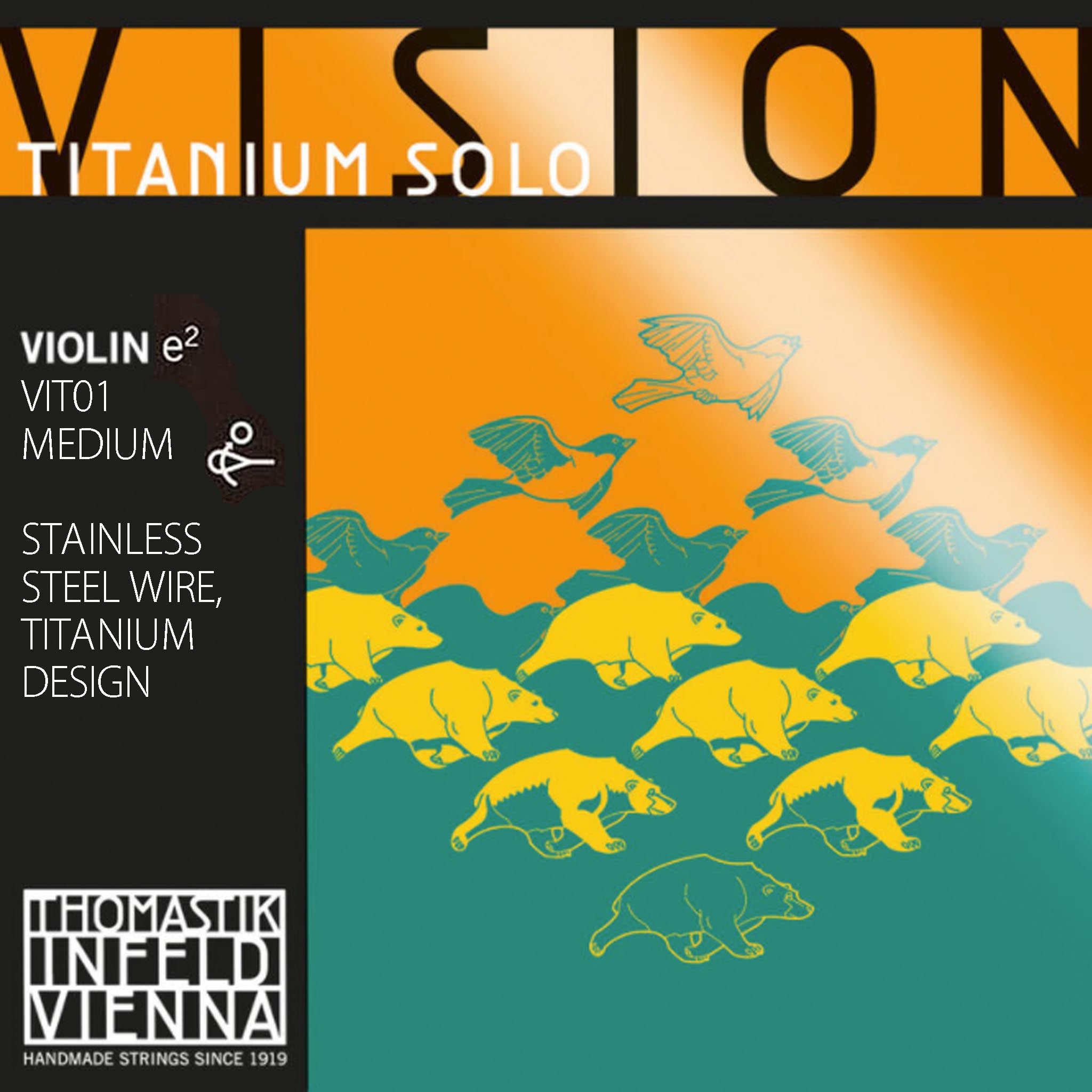 Thomastik Vision Titanium Solo Violin E String