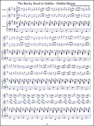 Celtic Fiddle Tunes for Solo and Ensemble - Violin 1 and 2