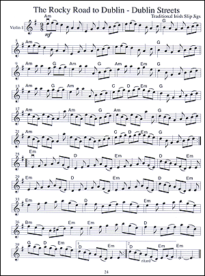 Celtic Fiddle Tunes for Solo and Ensemble - Violin 1 and 2