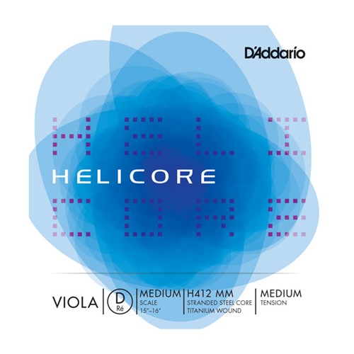 D'Addario Helicore Viola Single D String