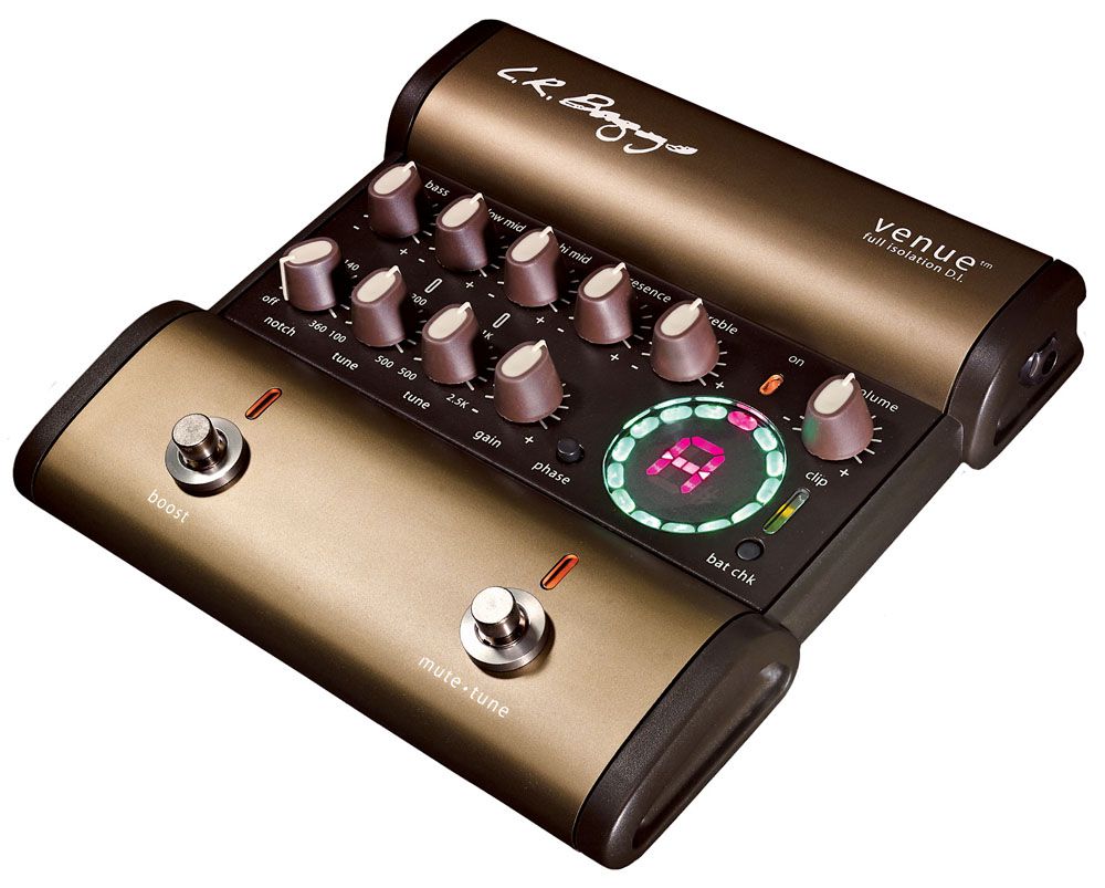 lr baggs pedal LR Baggs Venue DI Acoustic Guitar Preamp