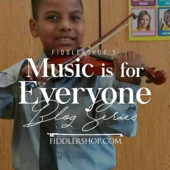 Fiddlershop's Music is for Everyone Blog Series: Tyler Butler-Figueroa, Violinist