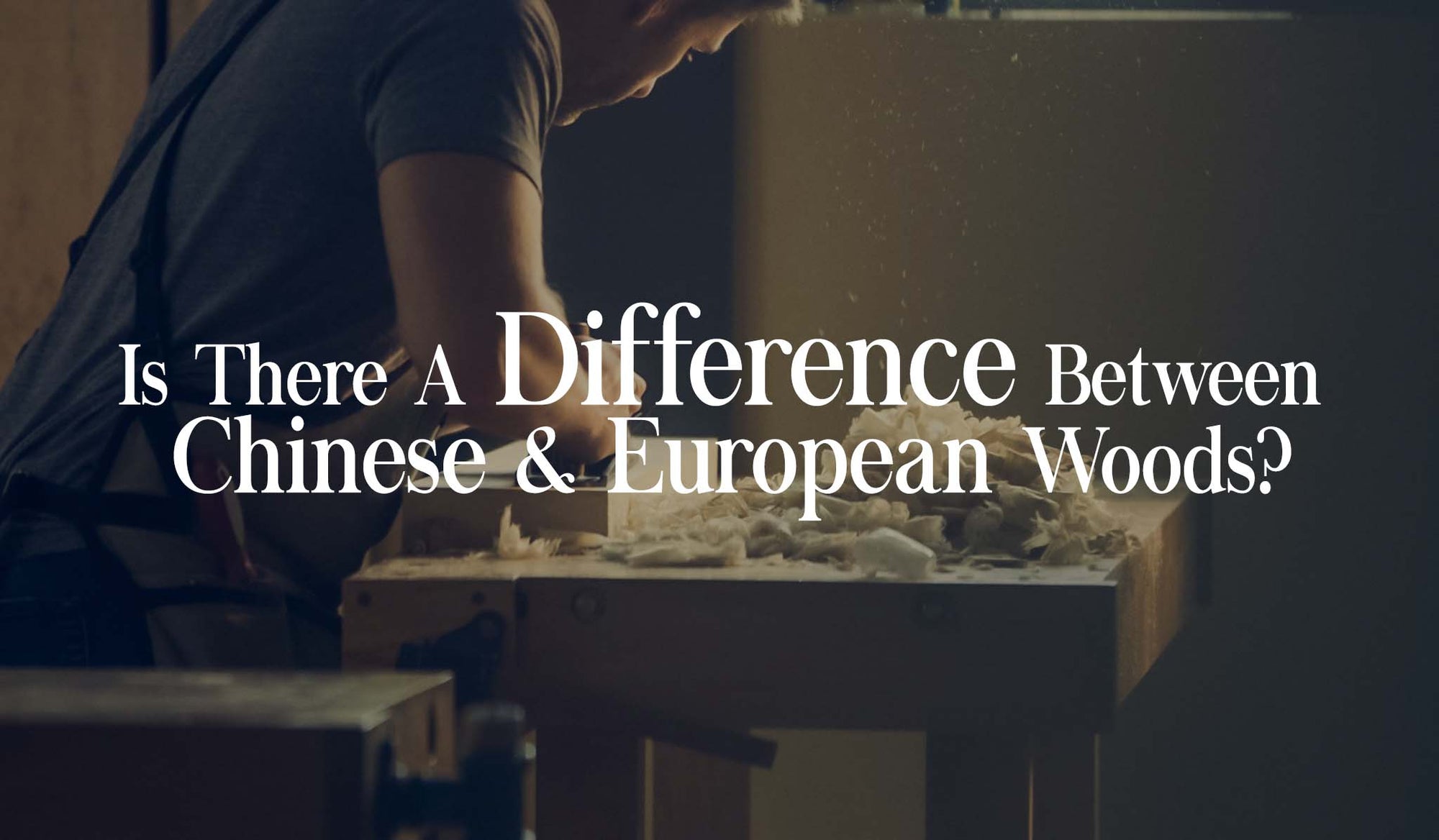 Is There A Difference Between Chinese and European Woods?