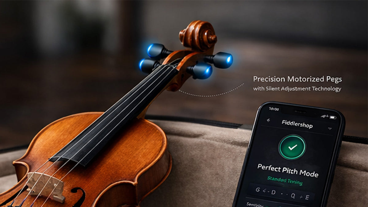 Introducing the Fiddlershop Self-Tuning Violin