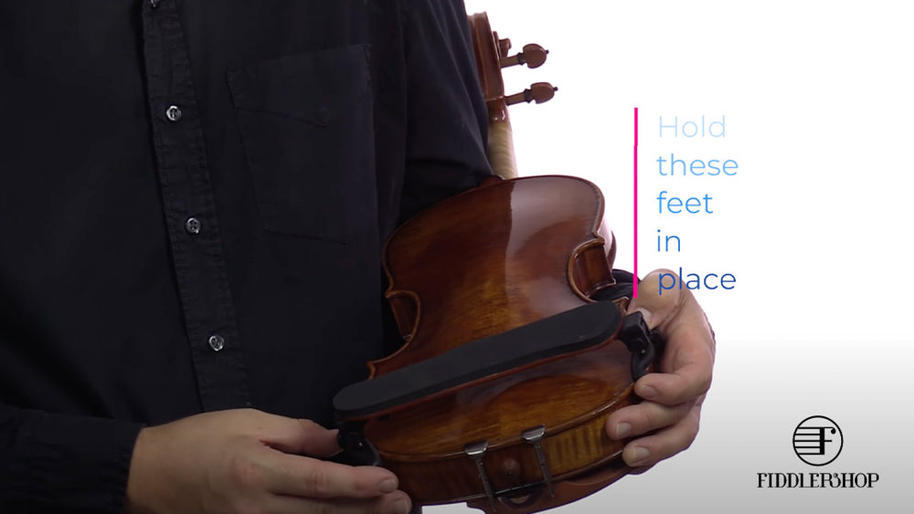 How to Attach a Shoulder Rest on a Violin or Viola? Video Tutorial