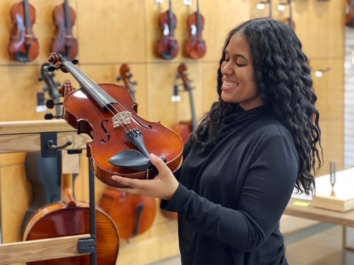 Renting a outlet violin