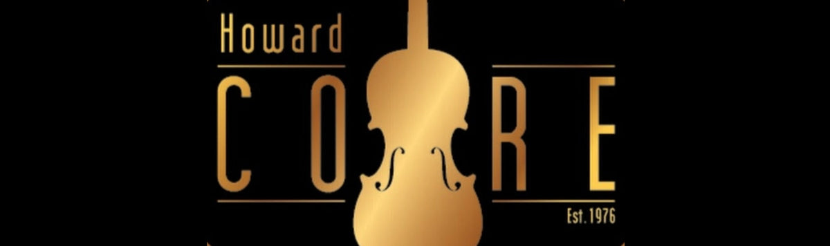 Golden Howard Core logo (Est. 1976) on black background
