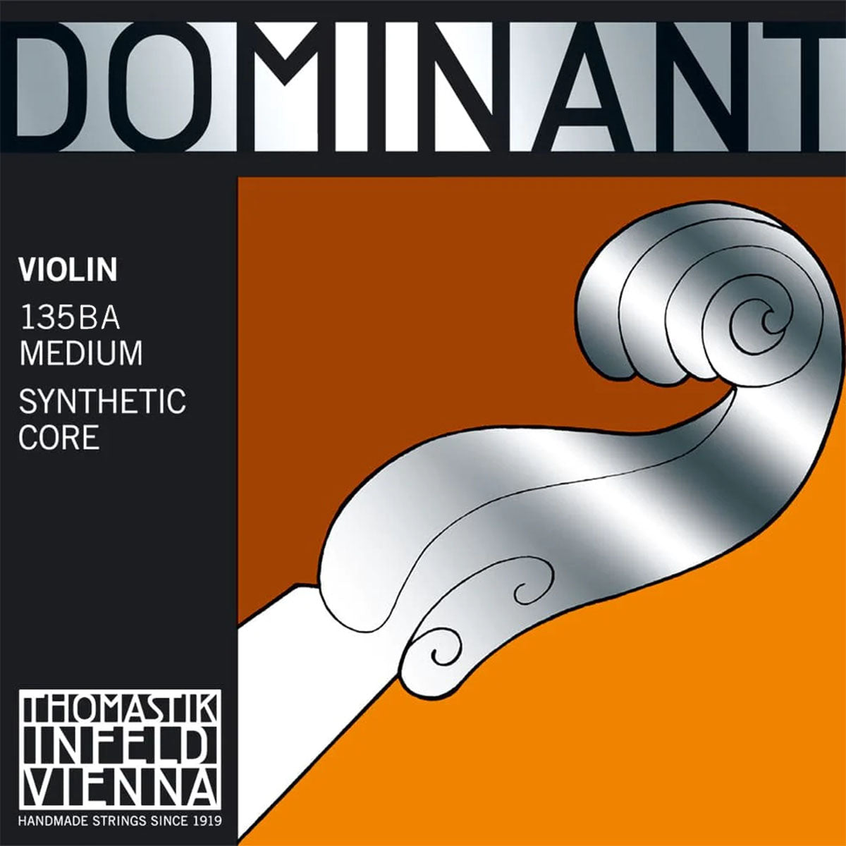 Thomastik Dominant Violin String Set, Silver D, Steel E
