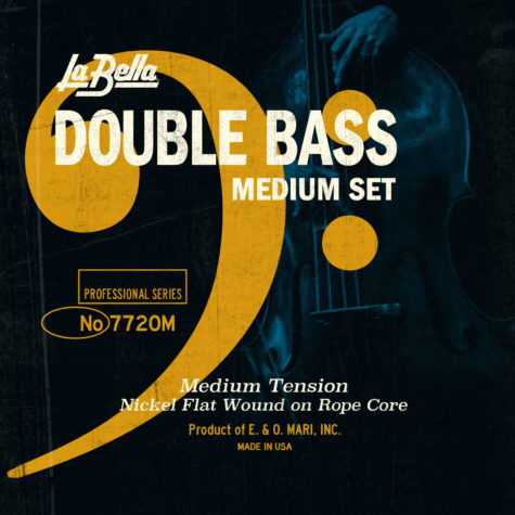 Red Label Double Bass Strings Set - 3/4 Regular Size - 752715081071