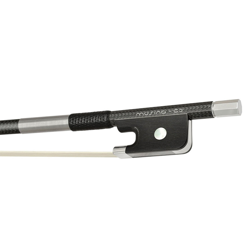 一*鉄様 チェロ　カーボン弓　musing c3 美品 Müsing C-Series Carbon Fiber Cello Bow