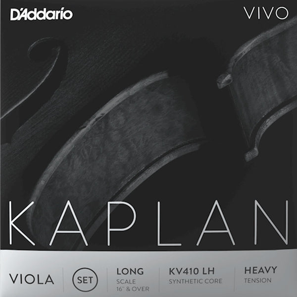 D'Addario Kaplan VIVO バイオリン弦 全弦セット② D'Addario Kaplan Vivo Viola String Set