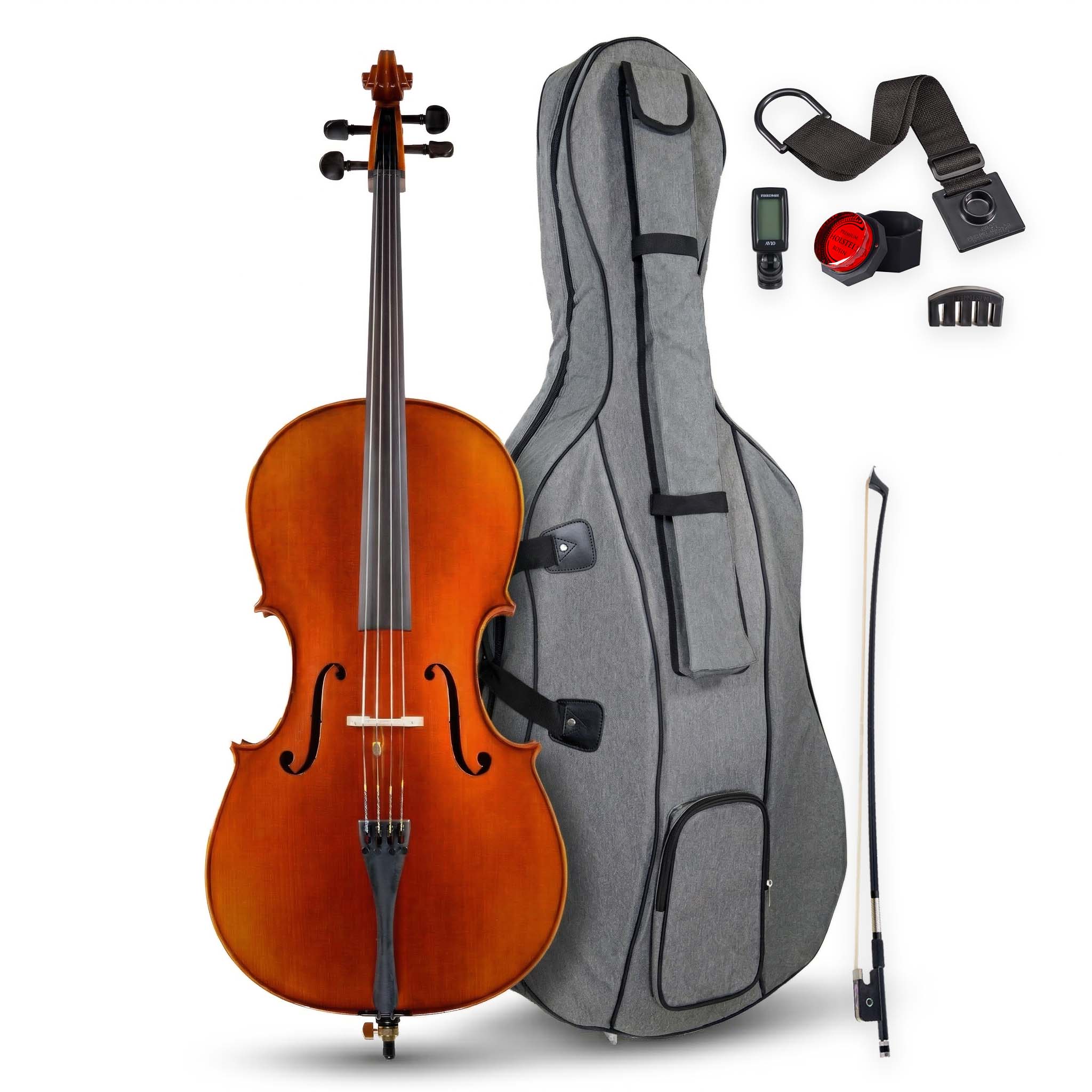 Fiddlerman Concert Cello Outfit