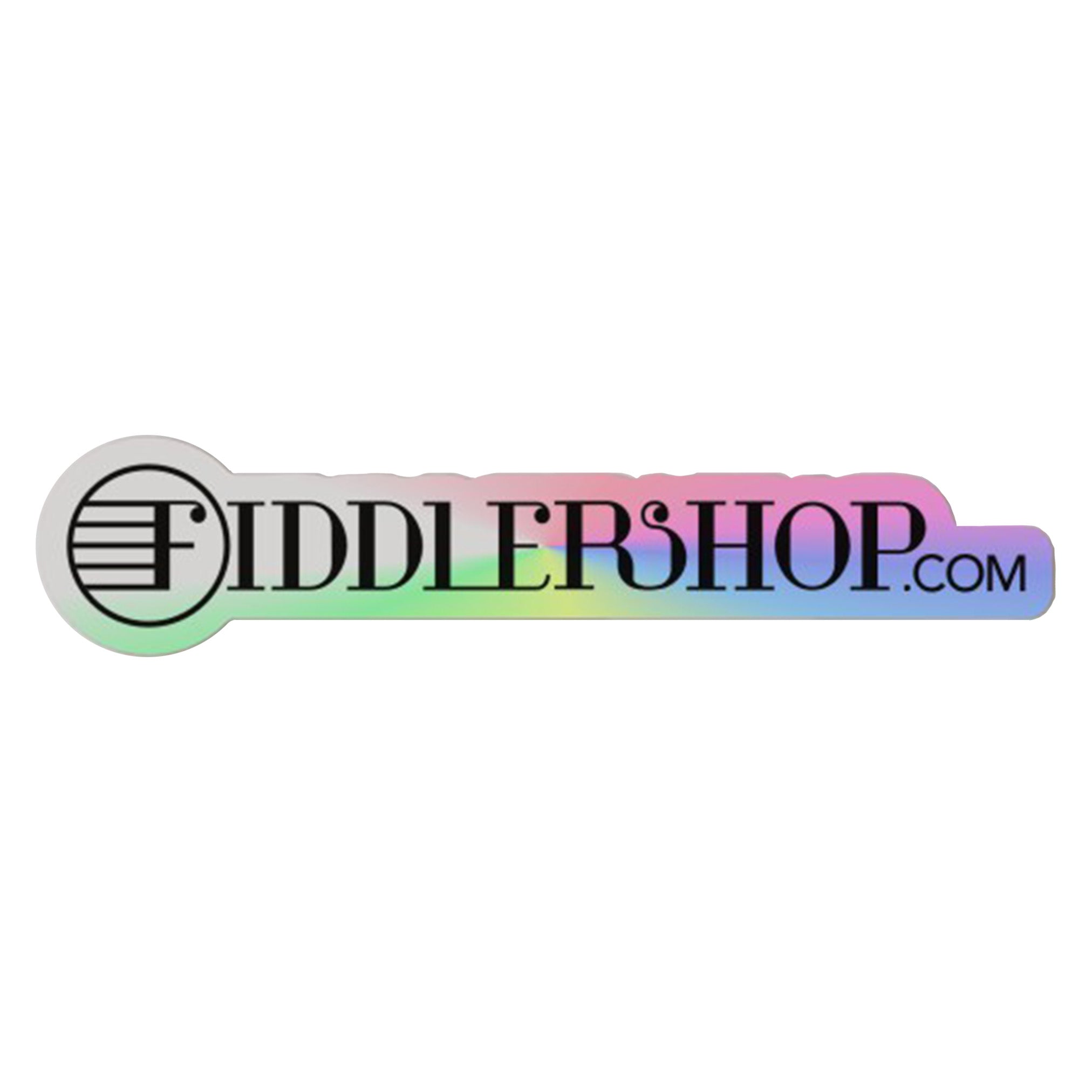 Fiddlershop Holographic Sticker