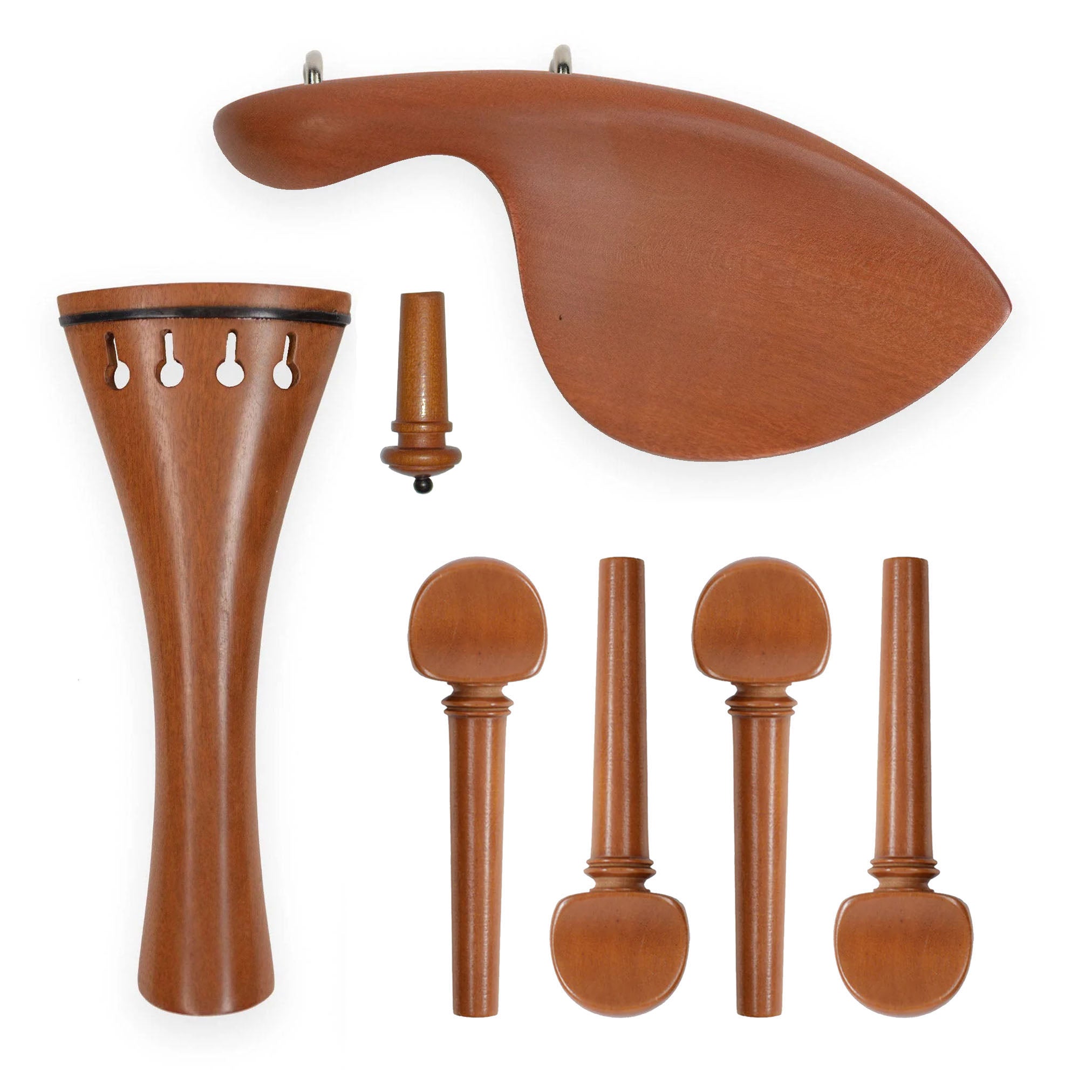 Supreme French Boxwood Violin Fittings Set