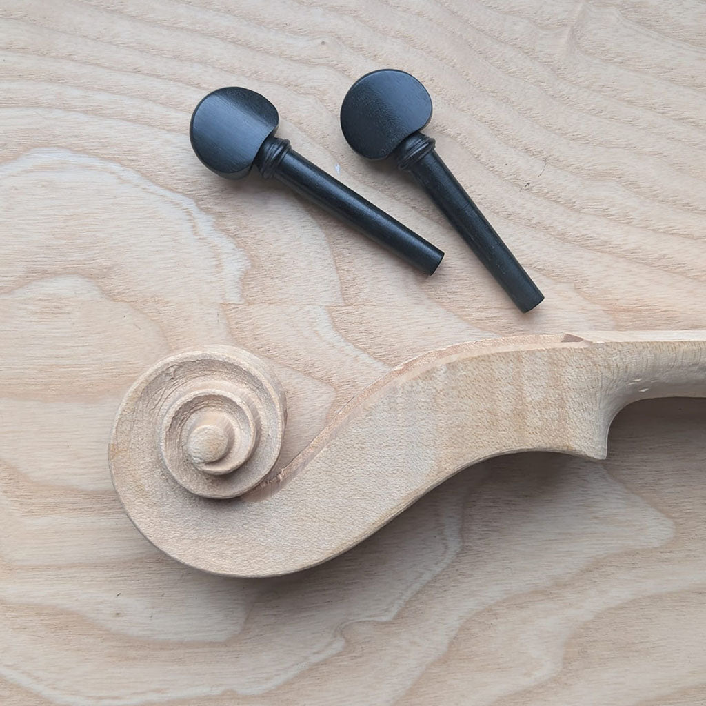 Goetz Winterling Ebony Violin Peg Set