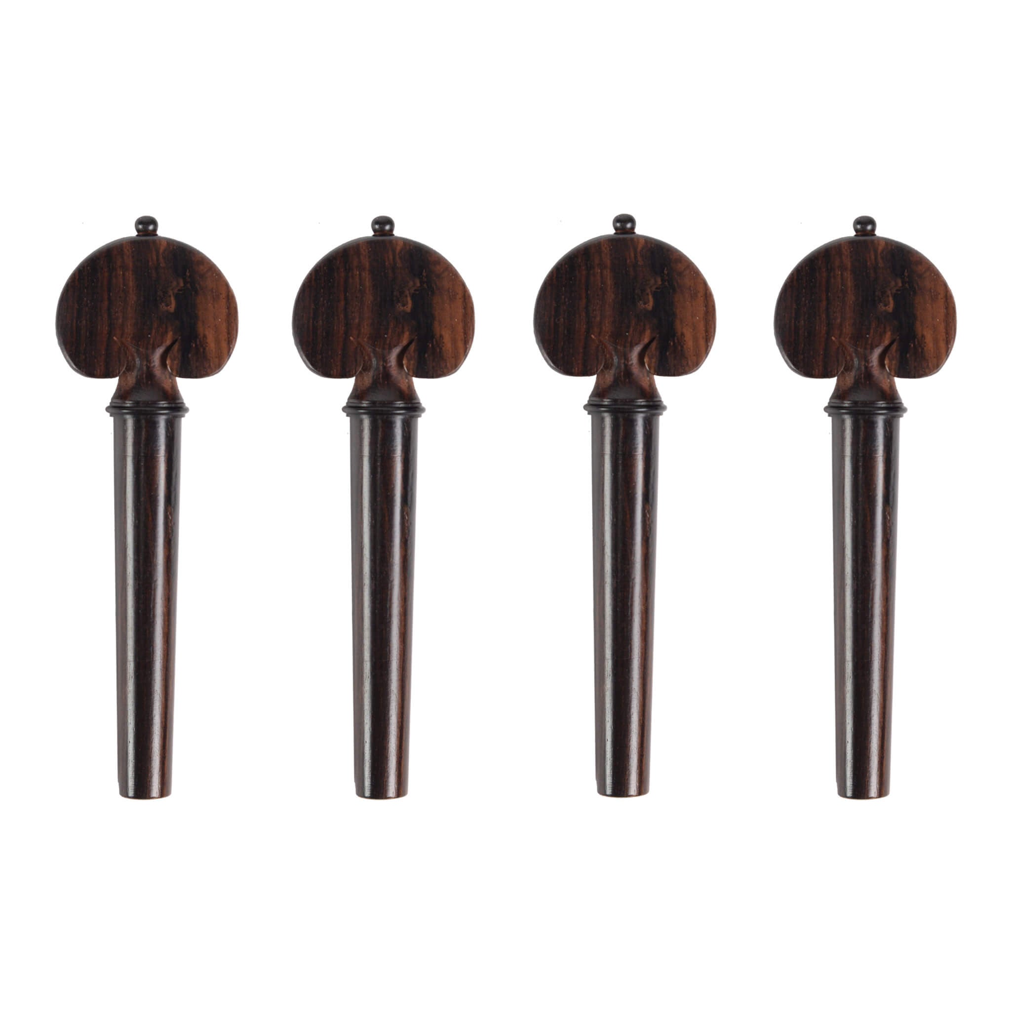 Supreme Heart Shaped Rosewood Cello Peg Set