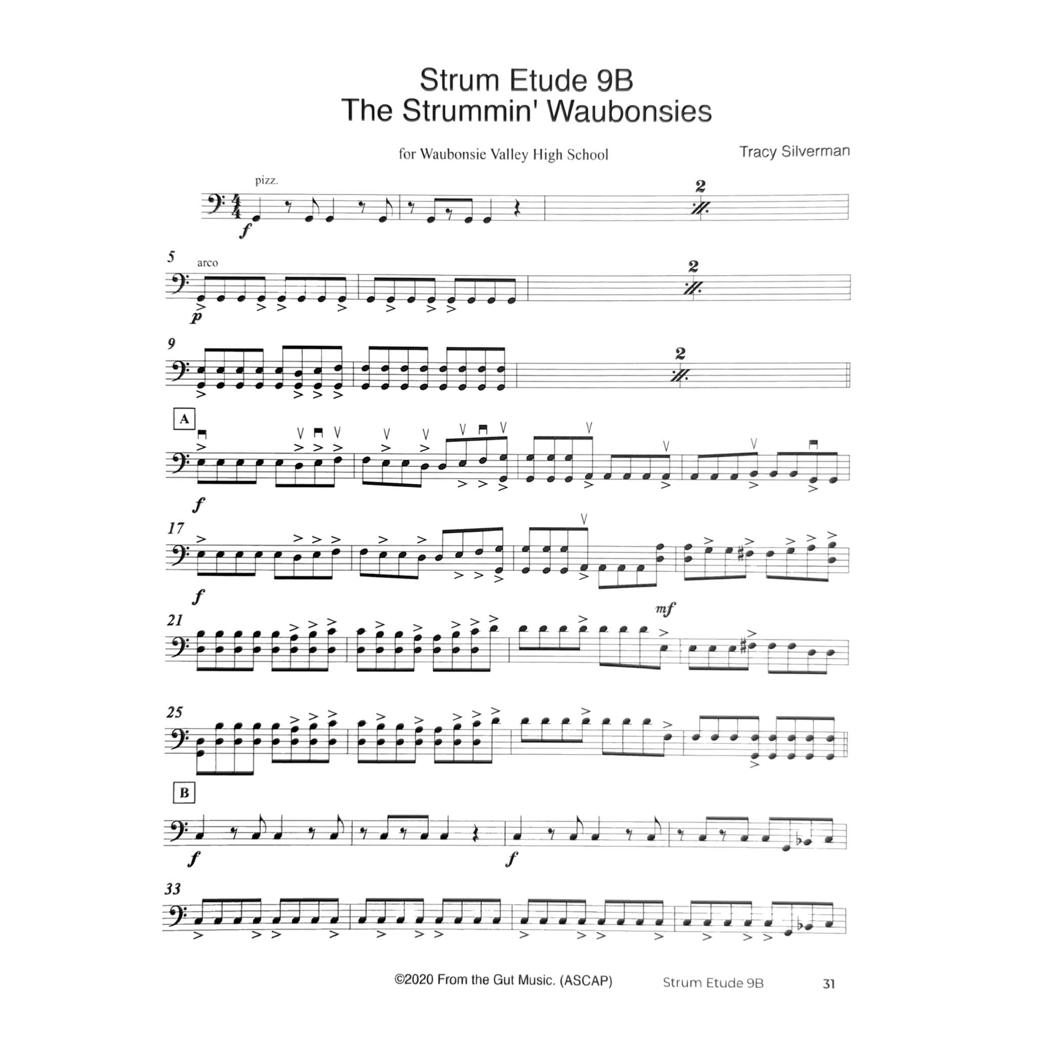 Strum Bowing Etudes, Cello Book 1