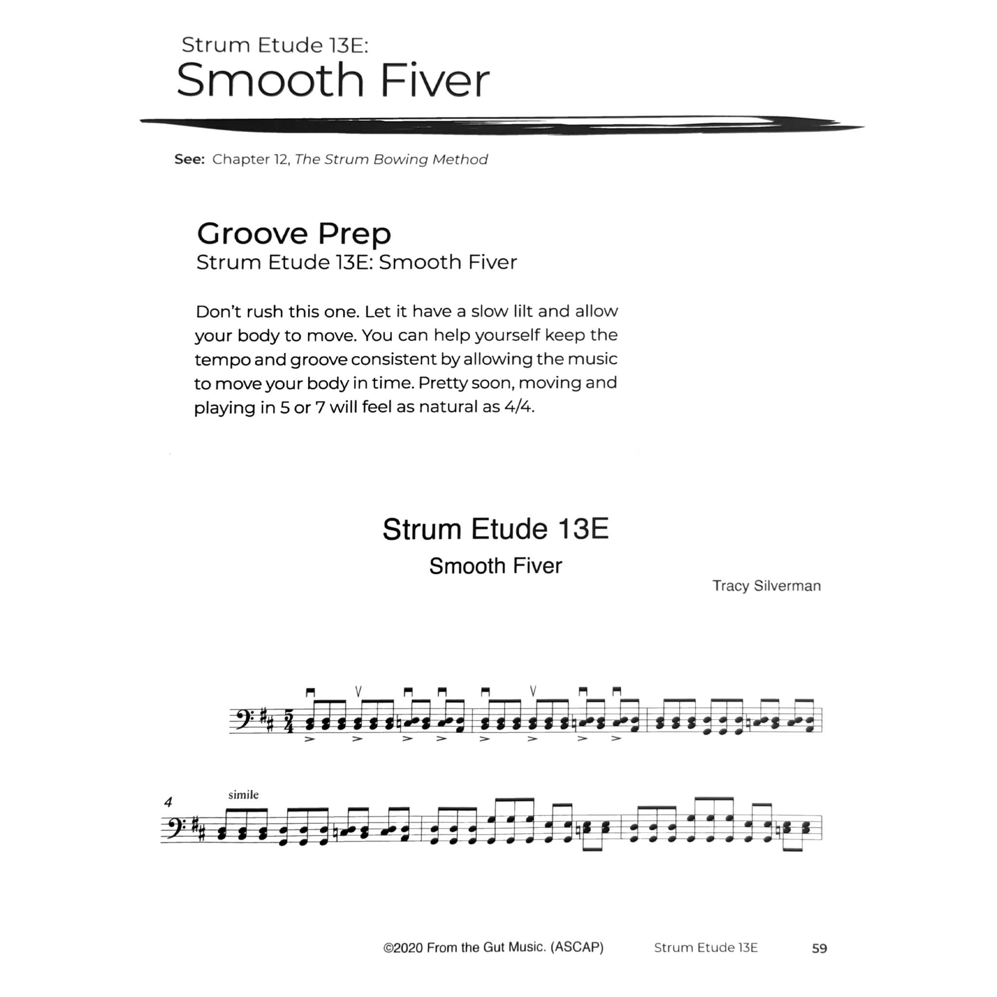 Strum Bowing Etudes, Cello Book 1