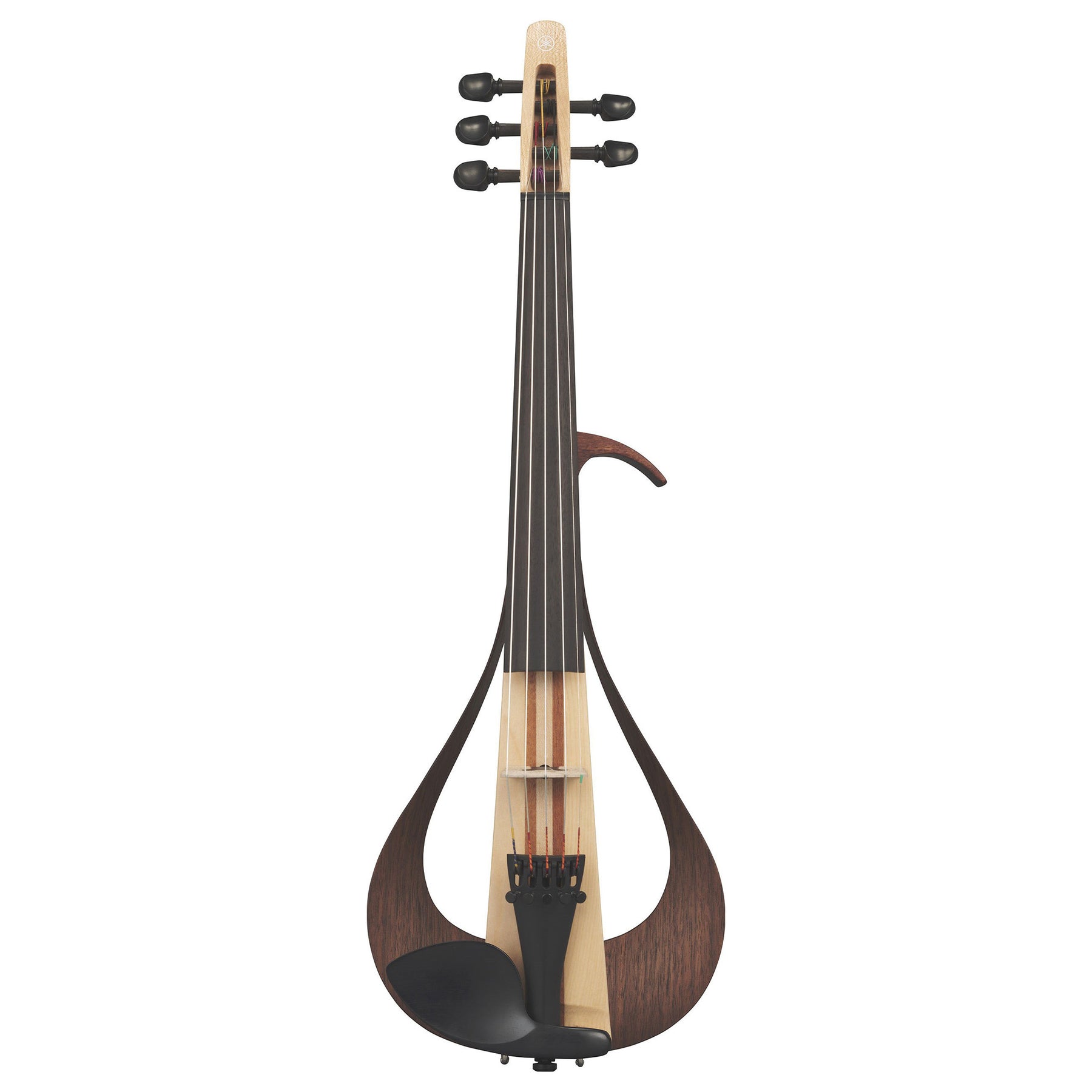 5 string Electric violin Solid wood Ebony fittings Passive pickup clear  Violin