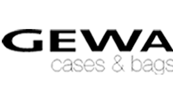 Gewa cases and bags logo. Brand of quality violin cases. 