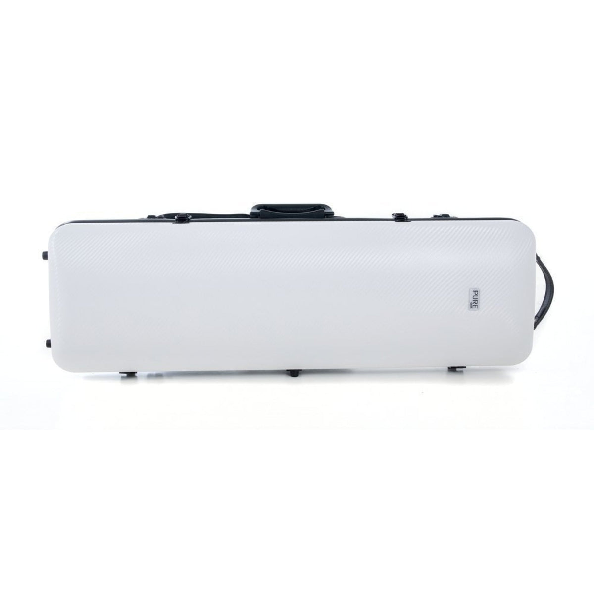 Gewa Pure polycarbonate oblong violin case in white