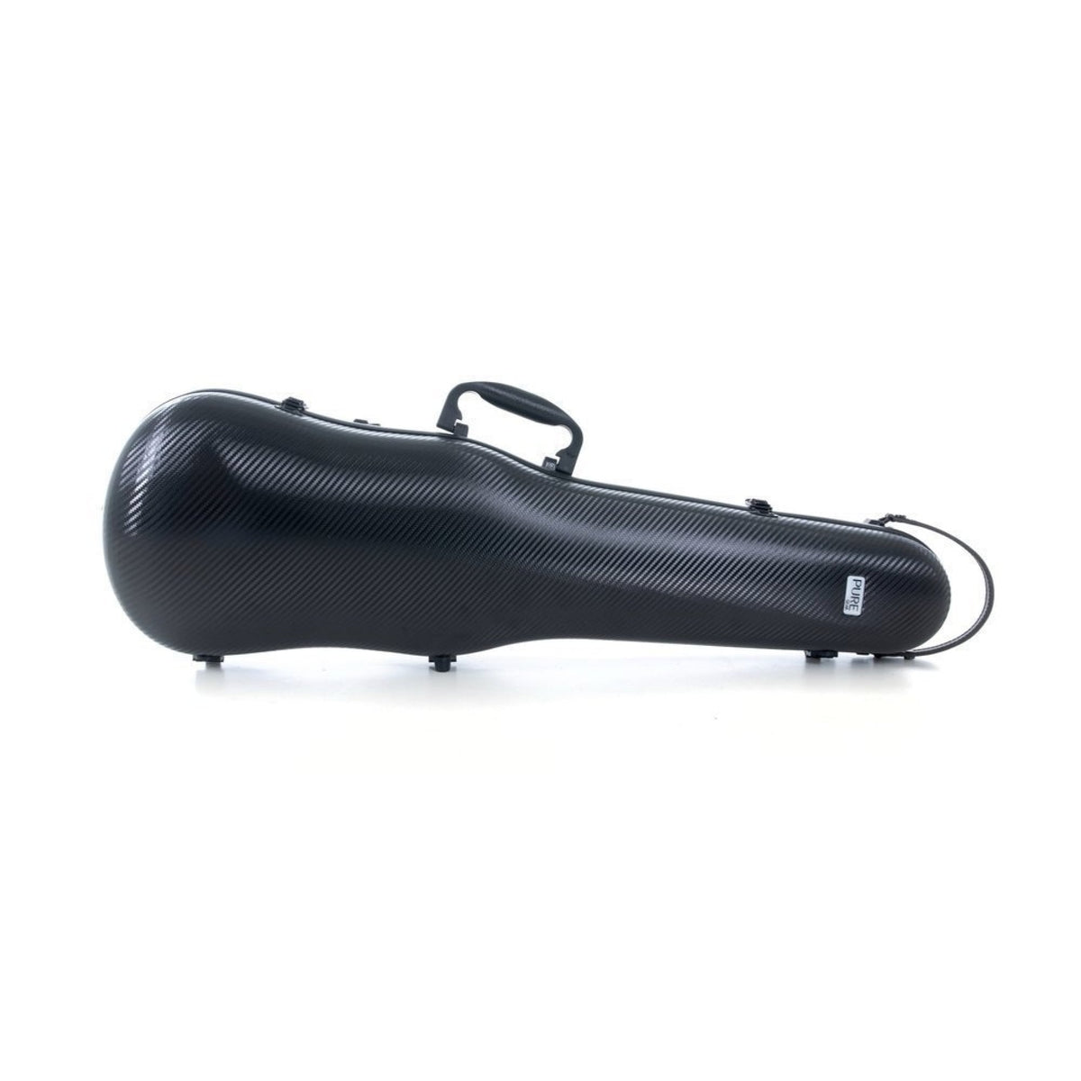 Gewa Pure polycarbonate shaped violin case in black
