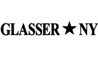 Glasser NY Logo: Glasser is a maker for carbon fiber string instruments and their accessories.