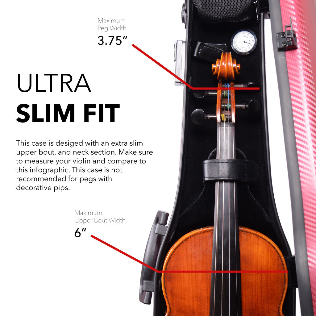 B-Stock Fiddlerman FC310S Weave Shaped Violin Case