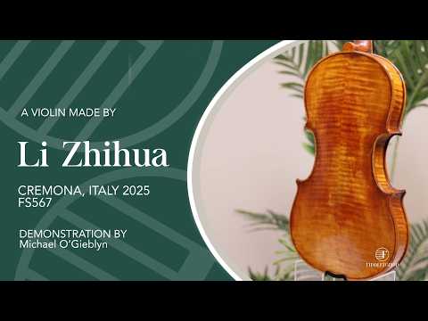 【希少】CREMONA ITALIA LI ZHIHUA ヴァイオリン Li Zhihua, Cremona 2025, 