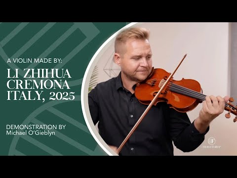 Li Zhihua, Cremona 2024, Stradivari Violin