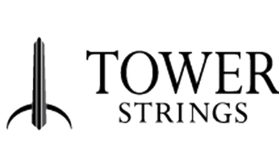 Tower Strings Logo: Maker of beginner violins, violas and cellos