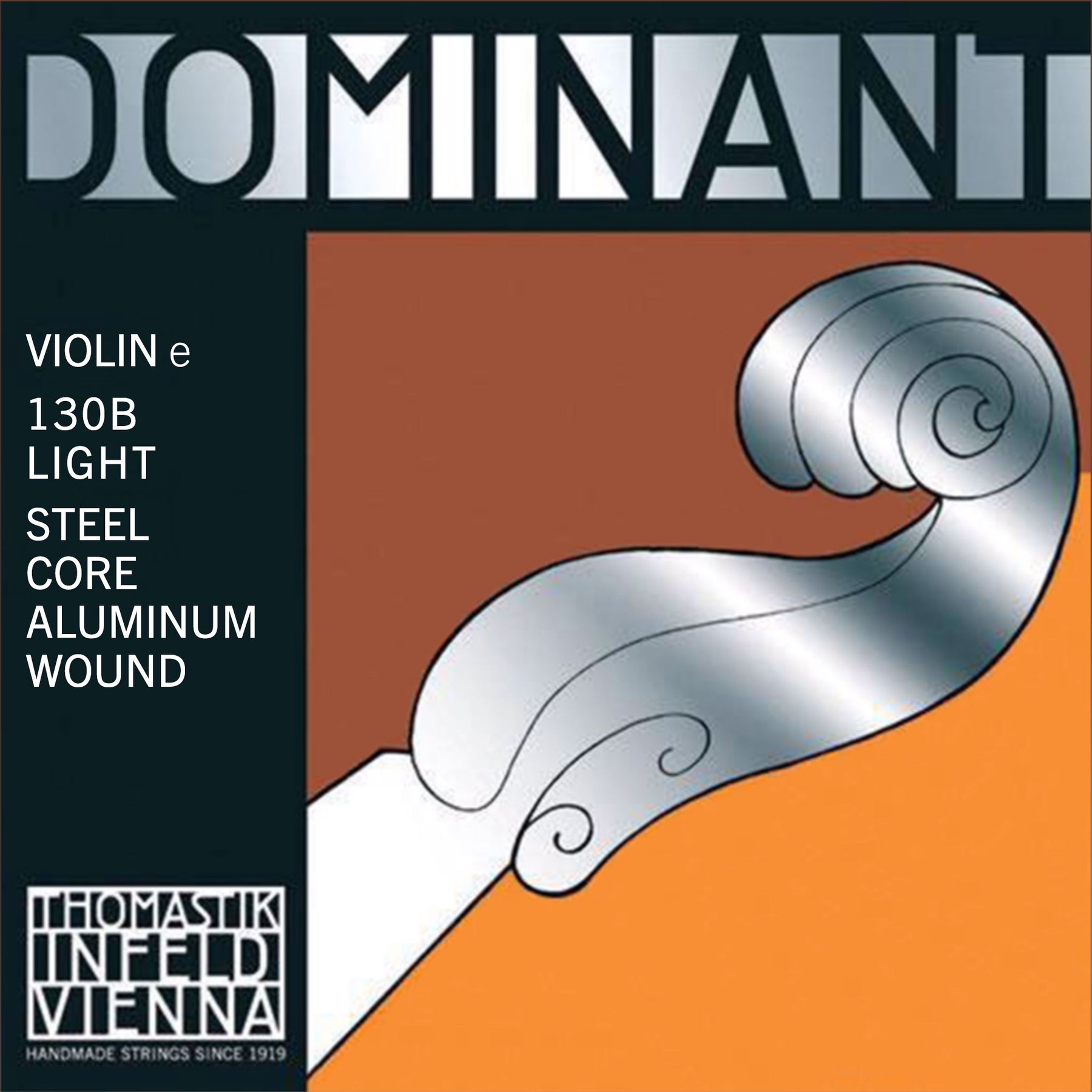 Thomastik Dominant Violin E String - Steel Core, Aluminum Wound