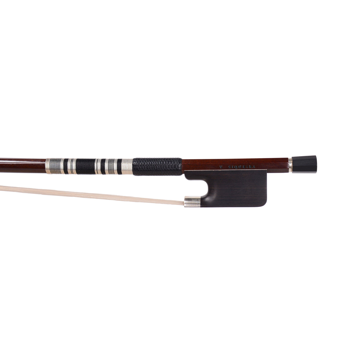 Siqueira Silver Noir Pernambuco Viola Bow