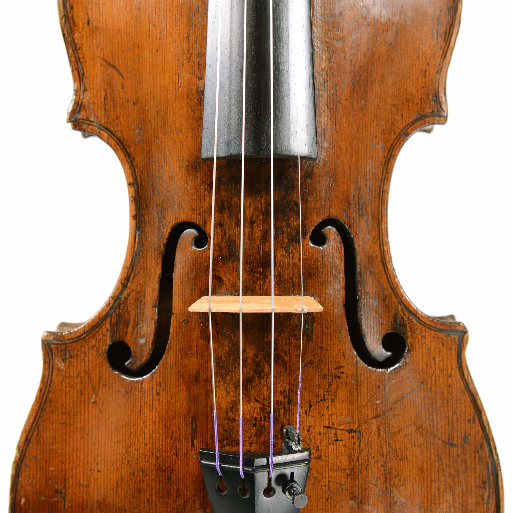 Violin Labeled Tomaso Eberle Fecit ca. 1770