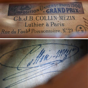 J.B. Collin-Mézin 15.5" Viola, Paris France, 1899