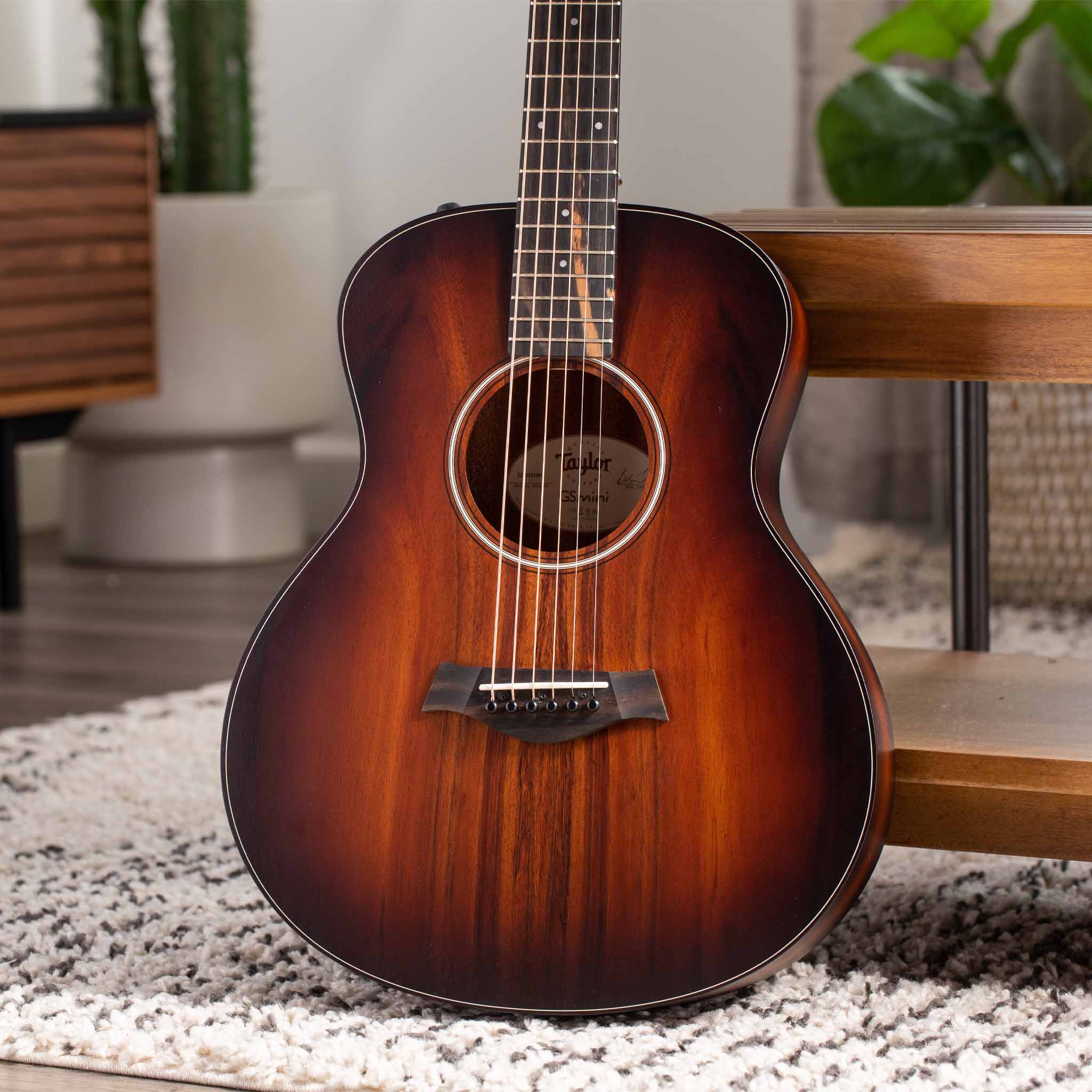 Taylor GS Mini-e Koa Plus Layered Koa Acoustic-Electric Guitar