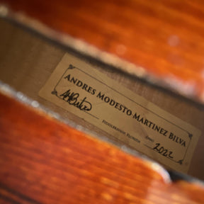 Andrés Martinez Bilva, Pompano Beach, Florida Stradivarius Violin 2022