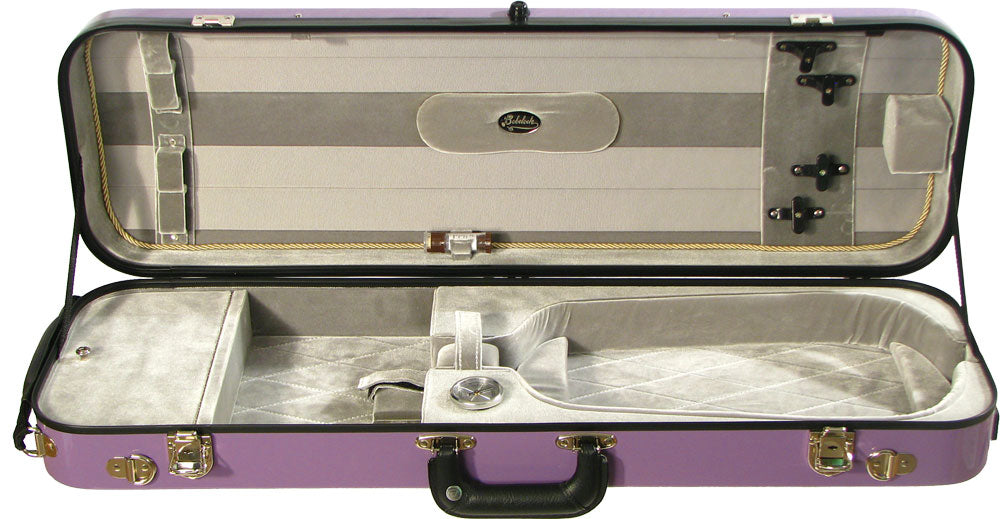 Bobelock Fiberglass Oblong Suspension Violin Case 1060