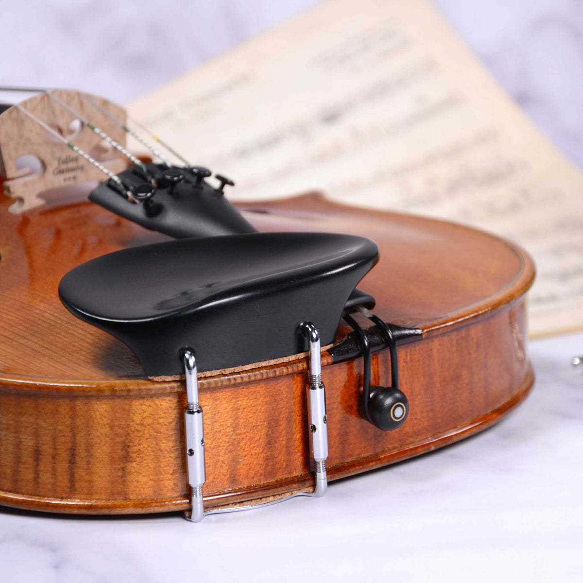Handmade Hollywood Violin Chinrest In Rosewood By Figaro Importers