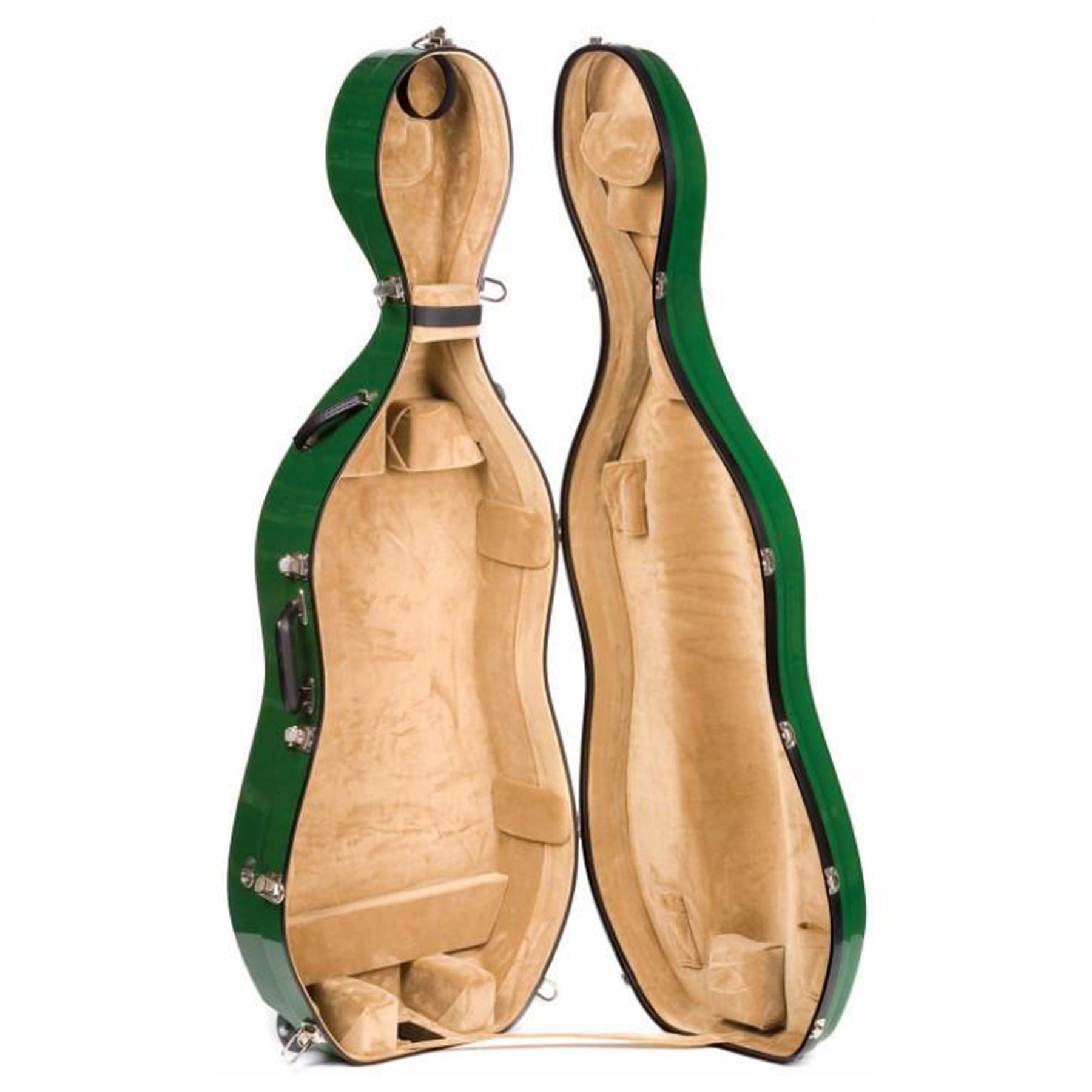 Bobelock 2000 Fiberglass Suspension Cello Case with Wheels