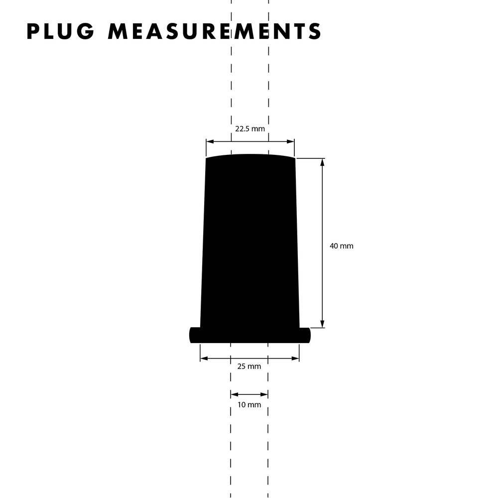 Carbon Fiber Cello Endpin 20" Long with Composite Plug