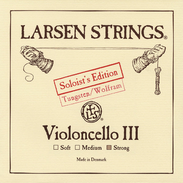 値下げ中！！ LARSEN STRINGS Violoncello I & II Larsen Soloist Cello G String