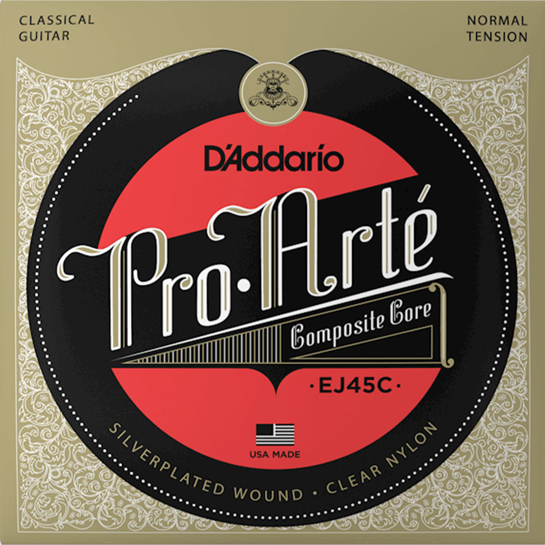 D'Addario EJ45C Pro-Arté Composite Classical Guitar String Set, Normal