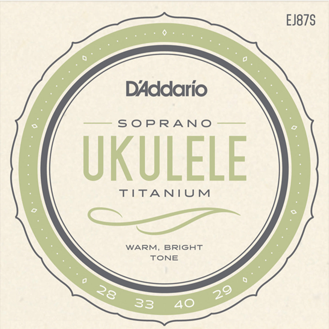 D'Addario EJ87S Titanium Soprano Ukulele String Set