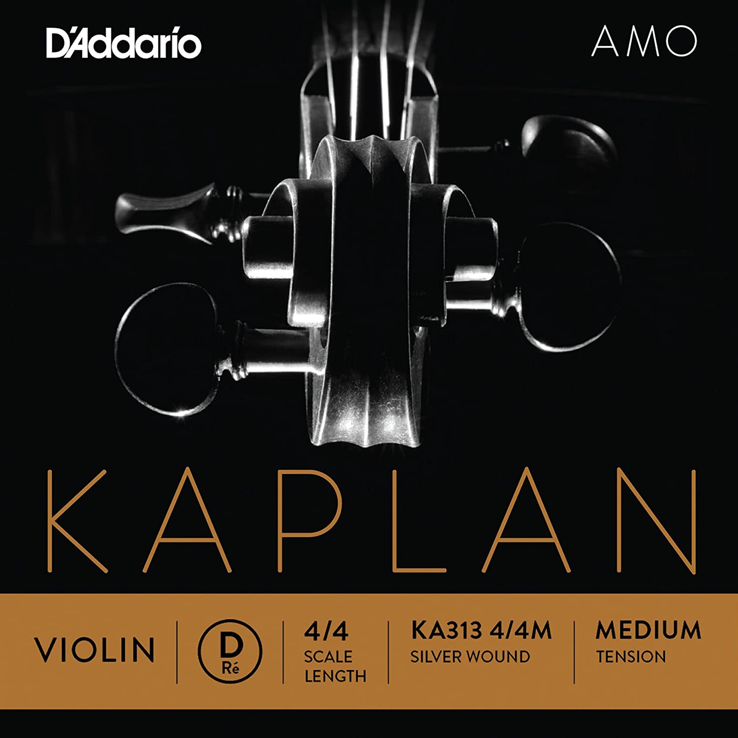 D'Addario Kaplan Amo Violin D String