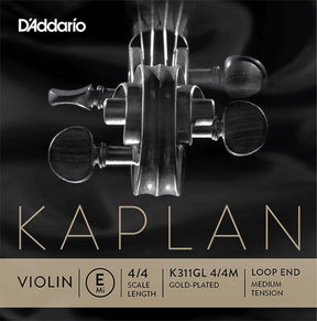 D'Addario Kaplan Gold Plated Violin E String