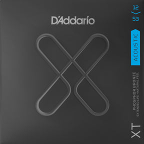 D'Addario XT Phosphor Bronze Acoustic Guitar String Set, Light