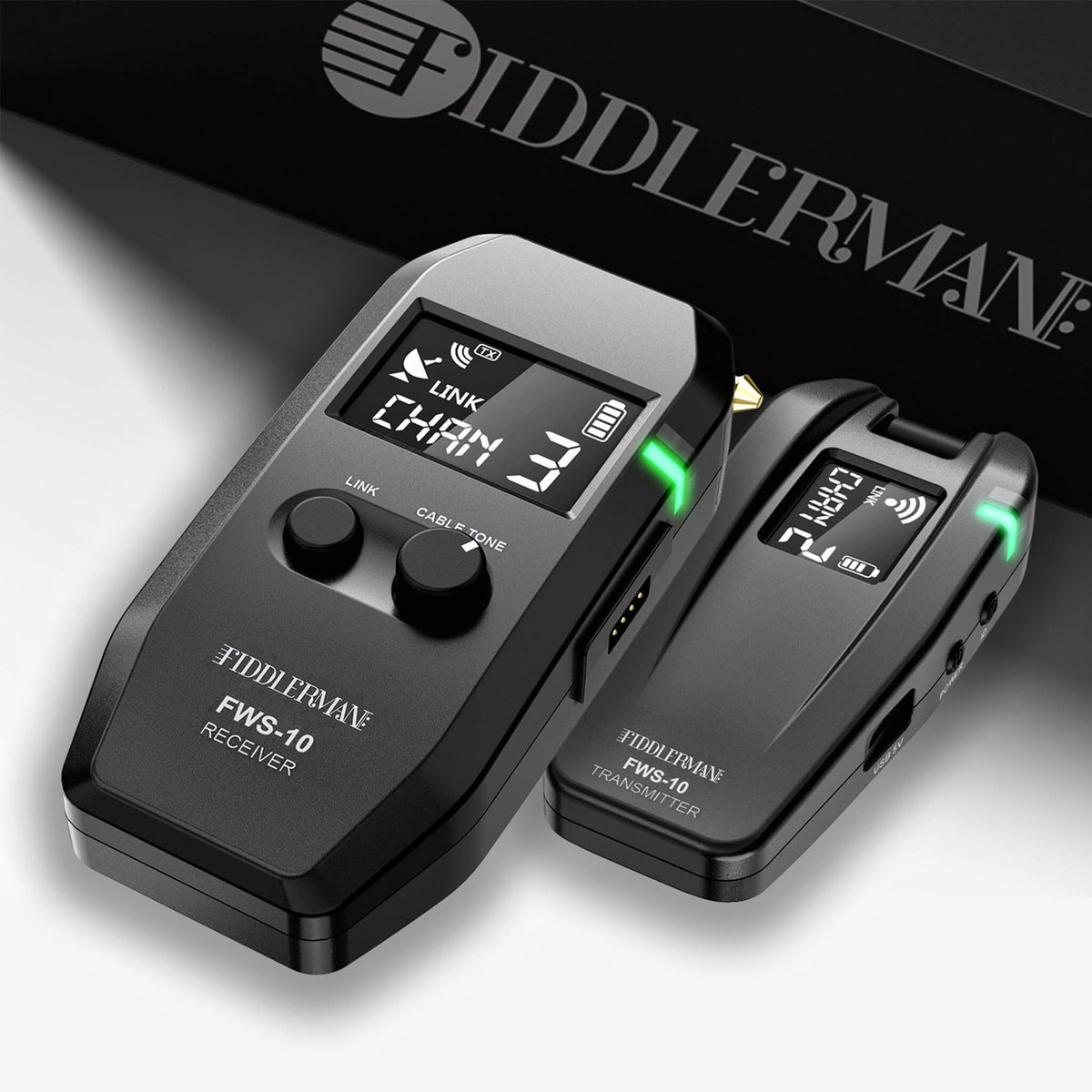 Fiddlerman Wireless Violin Transmitter and Receiver System FWS-10