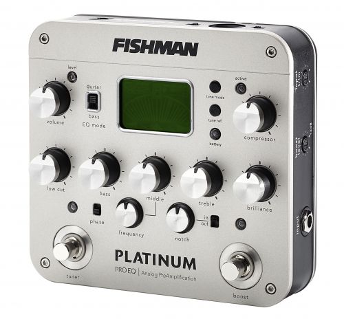 ギター FISHMAN Platinum Pro EQ/DI Analog Preamp Fishman Platinum Pro EQ Analog Preamp