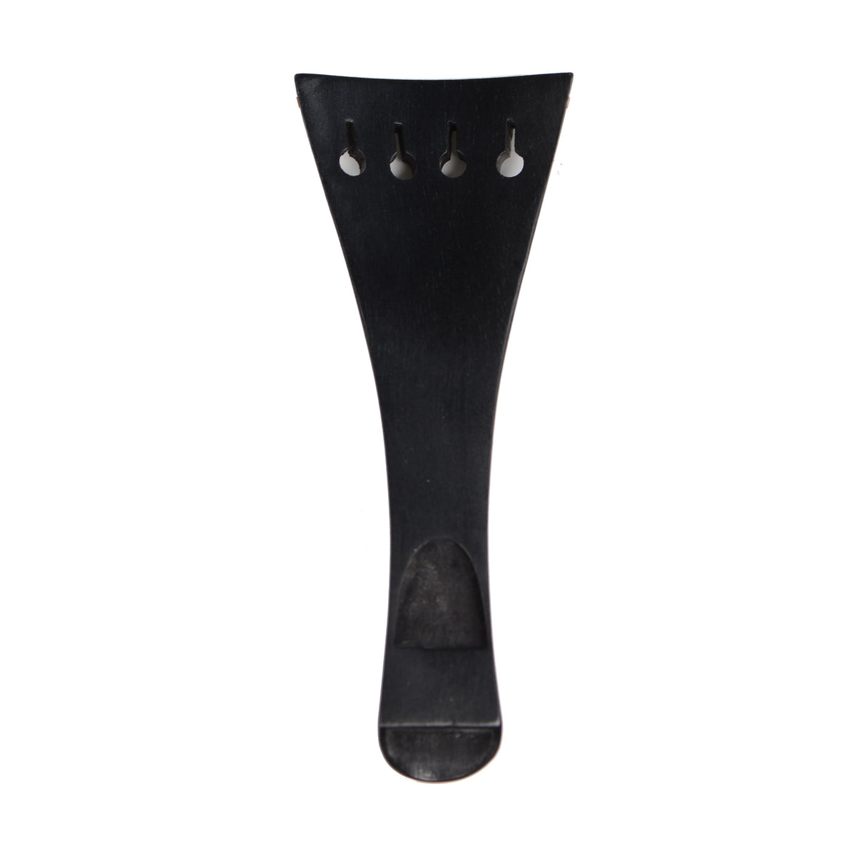 French Model Ebony Violin Tailpiece with Pearwood Trim